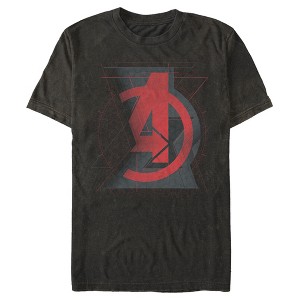 Men's Marvel Black Widow Avenger Logo T-Shirt - 1 of 4
