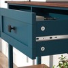 CAVINAS Console Table with 2 Drawers,Rustic Entryway Table with Storage Shelf,Entrance Table for Living Room,Hallway,Entrance - 4 of 4
