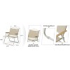 Naturehike Camping Chair Outdoor Garden Chair Portable Folding Chair Ultralight Camping Chair Load Capacity 120kg Suitable for Picnic, Fishing - 4 of 4