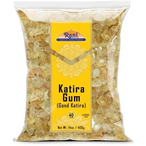 Edible Gum Whole (Goonder Tragacanth Gum) - 14oz (400g) - Rani Brand Authentic Indian Products - 1 of 4