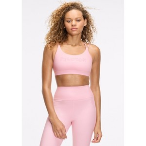 Peloton Women's Cadent Strappy Y-Back Bra, Almond Blossom - 1 of 3