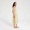 Women's Smocked Midi Slip Dress - A New Day™ - 3 of 4