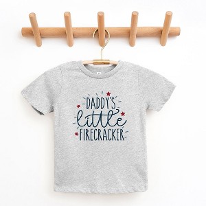 The Juniper Shop Daddy's Little Firecracker Toddler Short Sleeve Tee - 1 of 2