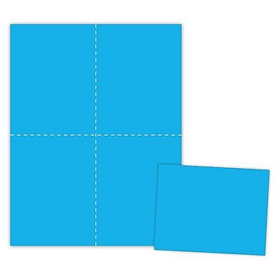 Blanks USA Blanks/USA 4 1/4 x 5 1/2 67 lbs. Postcard Blue 200/Pack PC302T64RB