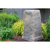 Emsco Landscape Tall Monolith Utility Cover 10.5lb Rock Natural - 2 of 3