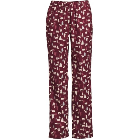 Women's Flannel Jogger Pants - Stars Above™ Red/black Xs : Target