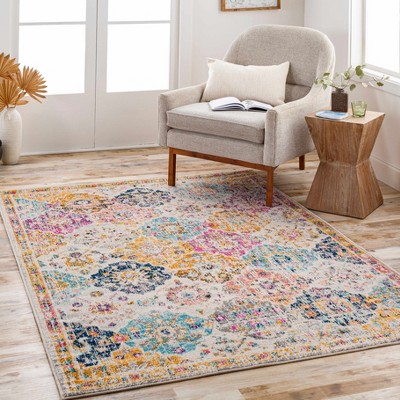 Hauteloom Custar Colorful Area Rug