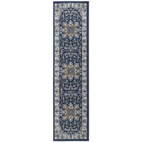 Home Dynamix Tremont Magnolia Traditional Medallion Runner Area Rug ...