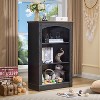 Bookcase and Kids Bookshelf, Storage Cabinet with Wooden Cube Storage Organizer, Modern Book Shelf for Bedroom Furniture - 4 of 4