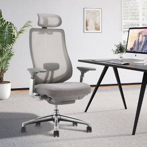 ATLAS Ergonomic Mesh Back Office Chair with Slide Seat - 1 of 4