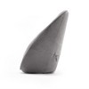 WENNEBIRD Model B Lumbar Memory Foam Support Pillow to Improve Posture with Raised Side Butterfly Design, Constance Fabric, and Removable Cover, Grey - 4 of 4