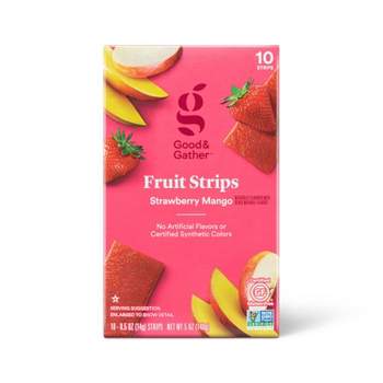 Strawberry Mango Fruit Strips - 5oz/10ct - Good & Gather™