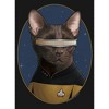 Girl's Star Trek: The Next Generation Lieutenant Commander Geordi La Forge Cat T-Shirt - 2 of 4