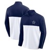 NFL Dallas Cowboys Men's Long Sleeve 1/4 Zip Sweatshirt - S - 2 of 3