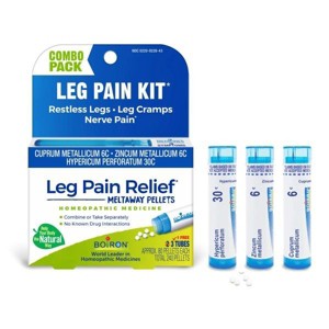 Leg Pain Relief 3 MDT by Boiron Homeopathic Medicine For Leg Pain Relief  -  3 Tubes Pellet - 1 of 4