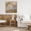 Stupell Industries White Gold Birch Grove Floating Frame Canvas Art, Gold, 25" x 25" - 3 of 4