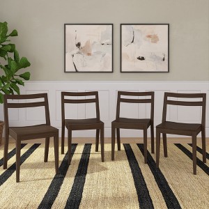 Now Furniture Dining Room Chairs Set of 4, Solid Wood Modern Kitchen Chair - 1 of 4