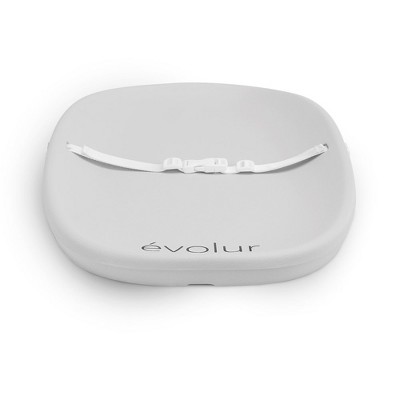 Evolur Light Gray Waterproof Baby Changing Pad