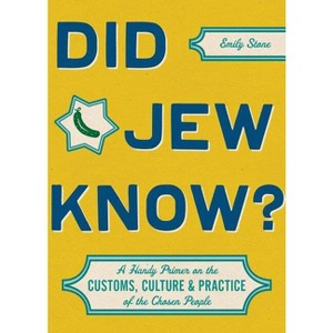 Did Jew Know? - by  Emily Stone (Hardcover) - 1 of 1