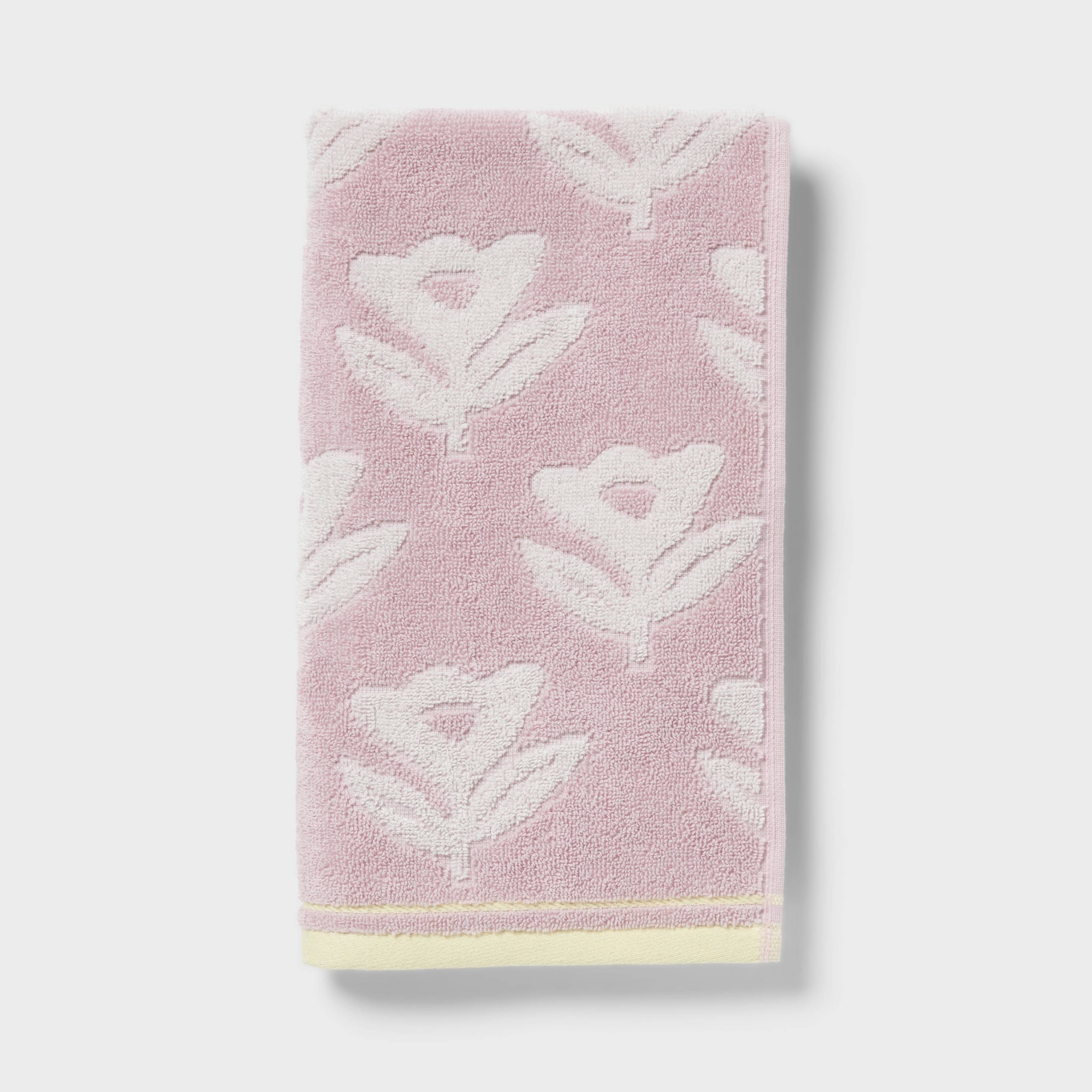 Floral Kids' Hand Towel Purple - Pillowfort™