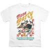 Teenage Mutant Ninja Turtles: Mutant Mayhem Mikey Pizza Party Kids T Shirt For Youth, White - 2 of 4