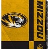 NCAA Missouri Tigers Reverse Block Double Sided Ultra Cozy Blanket - 2 of 2