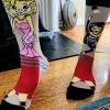 Lion Marylin & Elvis Socks (Left / Right) - Men's Sizes Adult Large from the Sock Panda - image 2 of 4