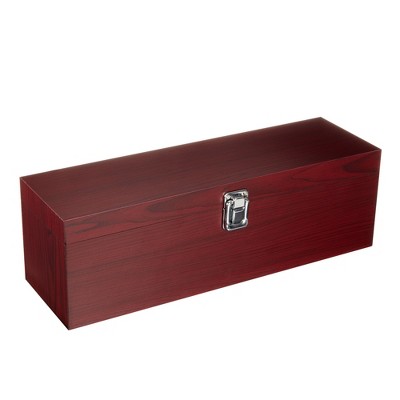 Luxurious Cherry Wood Wine Accessory Gift Set with Padded Insert