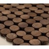 Home Mart Goods Brown Non-Slip Bottom Quick Dry Natural Bath Mat - 20" x 28" - 2 of 4