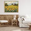 Stupell Industries Sunflower Farm Floral Field Floating Frame Canvas Art - 3 of 4