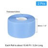Unique Bargains PVC Waterproof Self-Adhesive Wall Corner Seal Caulk Strip Tape 2 Pcs - 2 of 4
