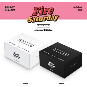 Secret Number - Fire Saturday (Limited Edition) (incl. Photobook, 2 Tazos. 2 Door Signs, Photo Sticker, 2 Photocards + Ball Cap) (CD) - 1 of 1