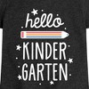 Girls' - Instant Message - Hello Kindergarten Fitted Short Sleeve Graphic T-Shirt - 2 of 4