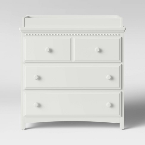 White dresser 2025 with changing topper