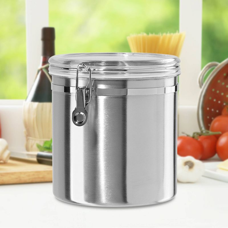 Jumbo Stainless Steel Kitchen Canister, 4 of 5