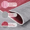 Modern Ombre Washable Rug Living Room Abstract Area Rug Low Pile Non-Shedding Soft Throw Rugs - 4 of 4