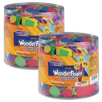 Creativity Street Wonderfoam Large Foam Circle Shapes