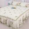 Green Leaves 3-Piece Comforter Set, Includes 1 Soft Lightweight Comforter and 2 Matching Pillowcases, Botanical Bedding - 3 of 4