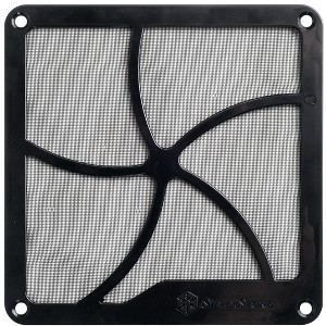 SilverStone Technology   Plastic Fan Filter with Magnet for 120mm Case Fan air vent - 1 of 4