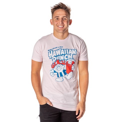 Hawaiian Punch Men's Distressed Catchphrase Mascot Adult T-shirt : Target