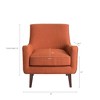 NicBex Polyester Fabric Accent Chair,Upholstered Living Room Chairs with High Backrest,Mid-Century Arm Chair,Accent Chairs for Living Room - image 3 of 4