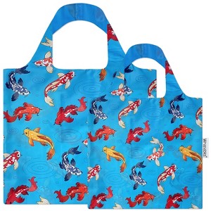 Wrapables Large & Small Allybag Foldable & Lightweight Reusable Grocery Bags (Set of 2) - 1 of 4