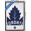 Trends International NHL Toronto Maple Leafs - Logo 25 Framed Wall Poster Prints - 3 of 4