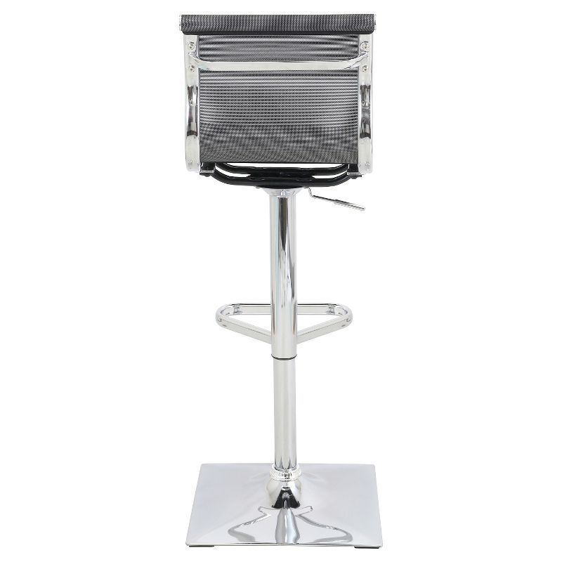 Mirage Contemporary Adjustable Barstool - LumiSource, 5 of 10