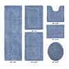 Lux Premium 100% Cotton Tufted Solid Reversible 6 PC Bath Rug Set – Ultra-Soft, Water-Absorbent, Durable, Machine Washable Bathroom Rug - 2 of 4