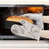 REGALWOVEN Sets 2 Pcs Heat Resistant Kitchen Oven Mitts and Pot Holders for Baking - 3 of 4