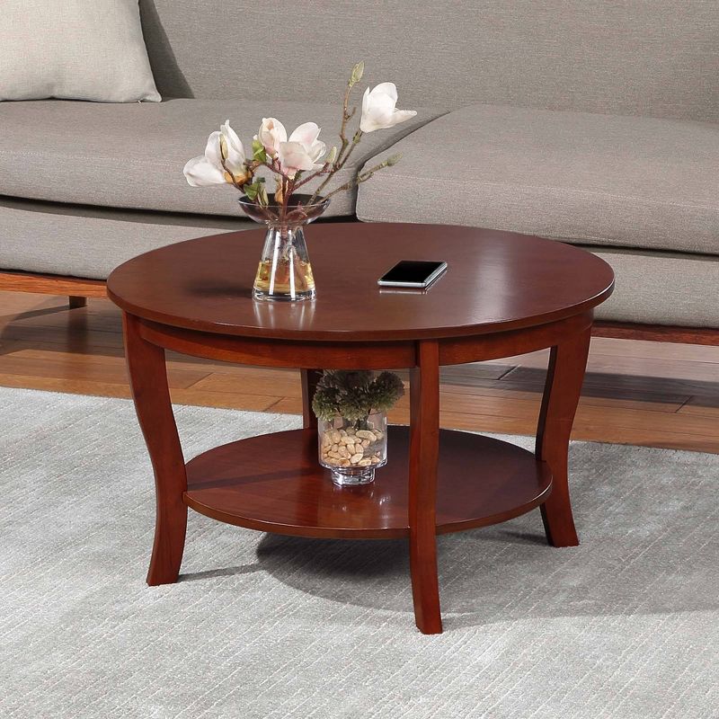 American Heritage Round Coffee Table - Breighton Home, 3 of 8