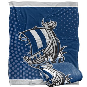 Western Washington University Logo Dots Silky Touch Blanket White 50x60 - 1 of 4