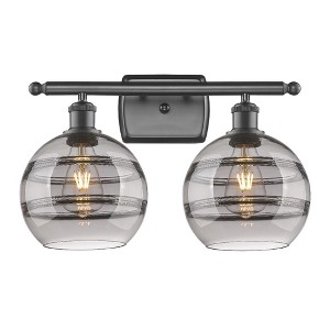 Rochester - 2 Light Bath Vanity In Industrial Style-10.88 Inches Tall and 18 Inches Wide - 1 of 1
