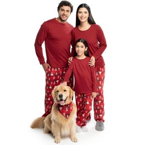 Fruit of the Loom Christmas Holiday Family Matching Pajama Sleep Sets, Sizes XS-3XL - 1 of 4